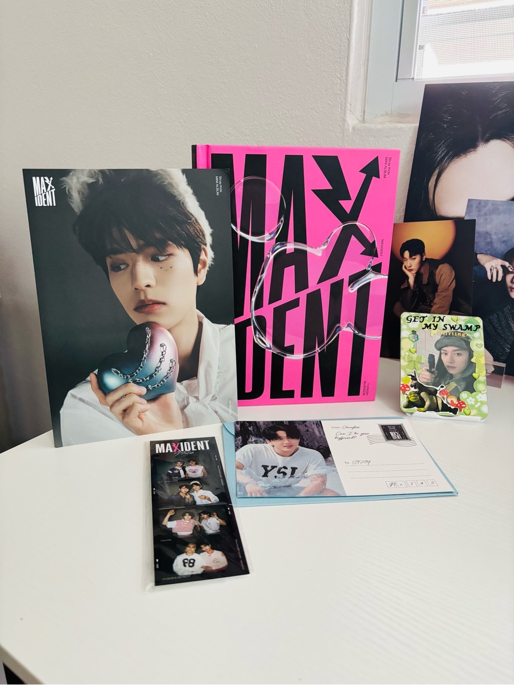STRAY KIDS - MAXIDENT SEUNGMIN/CHANGBIN +4CUT POB VERSION ALBUM (UNSEALED)